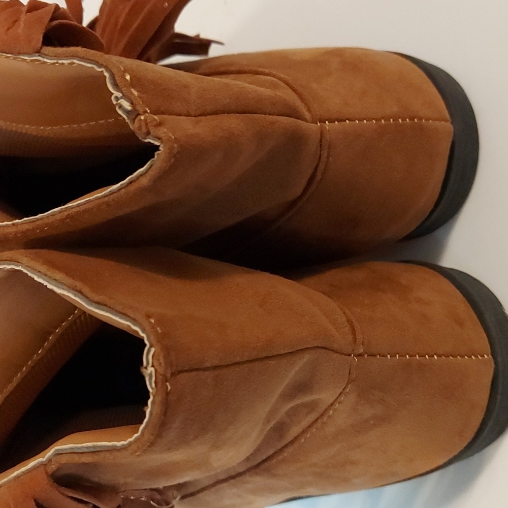Rue21 Brown Boots Size 7/8 - Picture 4 of 6